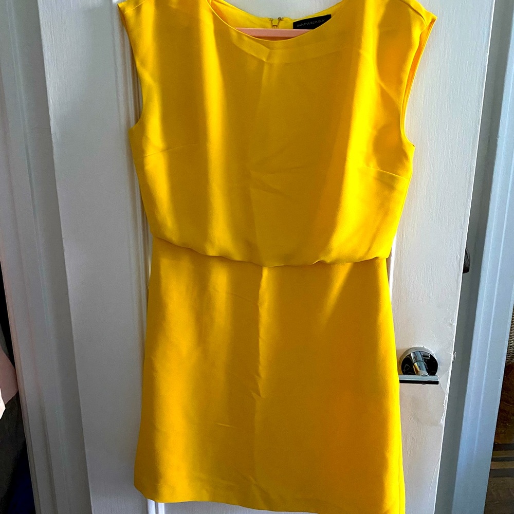Banana Republic Yellow Dress